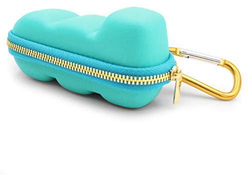CASEMATIX Turquoise Asthma Inhaler Travel Case, Does Not Include Inhaler Medicine