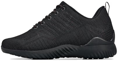 CALTO Osynliga höjdökande hissskor för män – ultralätta sportiga sneakers – 6 cm långa