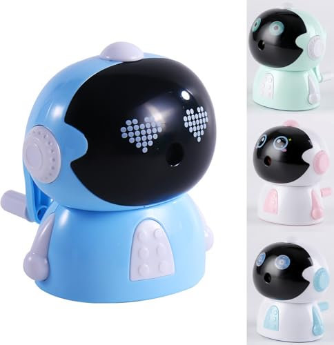 WiDream Bleistiftanspitzer, Bleistiftspitzmaschine Manuelle, Spitzmaschine Multifunktionaler, Manueller Bleistiftspitzer für Kinder, für Büro Klassenzimmer und Zuhause