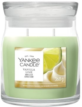 YANKEE CANDLE CANDELA MEDIA SIGNATURE VANILLA LIME