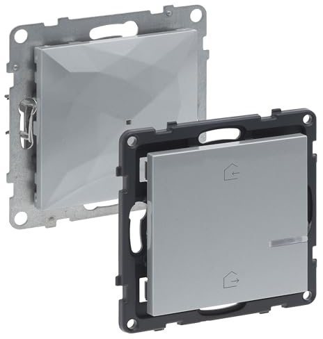 LEGRAND, SEANO with Netatmo 765730 - Puerta de enlace empotrada (puerta de enlace inalámbrica, interruptor maestro Veng/Go, estado de la batería LED, batería de 3 V (8 años de vida útil), transmisor