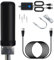 Fegtrtyoa Antenna TV Digitale Tipo Barilotto HD DTMB DVB-B2 ATSC Antenna A Terrestre Ricevitore TV per Interni Ed Esterni 1 Set