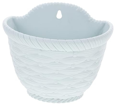 BESPORTBLE Hängender Blumentopf Geflochtenem Material Für Und Balkondekoration Moderner Und Eleganter Pflanzenhalter Für Innen Und Außenbereich Für Sukkulenten Und Blumen