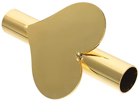 Kisangel Nordische Wandvase Herzform Aus Goldener Blumenhalter Ohne Bohren Dekorative Wandblumenhalterung Für Frische Und Künstliche Blumen Einfache Montage Langlebig