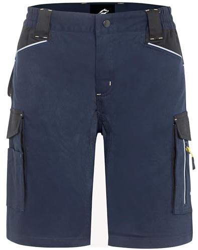 BWOLF Daytona Short de Travail Homme, Stretch Résistant, Multi-Poches Fonctionnelles, Confort Idéal pour Chantier, Artisan, BTP