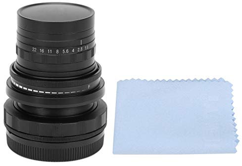 Objectif Tilt - Shift .M 50mm F1.6 Plein Cadre Correction Perspective Contrôle Profondeur de Champ, Six Éléments Optiques pour Photos Intérieur/Extérieur, Style Artistiq