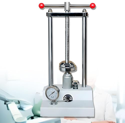 RKXKJ Pressa per Muffole per Protesi, Pressa per Laboratorio Odontotecnico, Pressa per Muffole per Protesi, Funzionamento Semplice, Adatta Ai Principianti