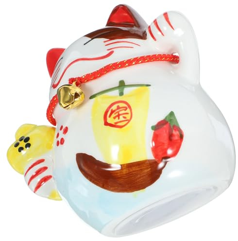 Gogogmee Decorazione Per La Casa Con Gattino Portafortuna Decorazione Per La Casa Salvadanaio In Porcellana Salvadanaio In Ceramica Grazioso