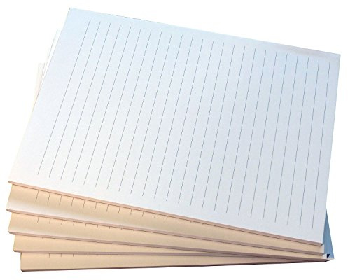 Druckerei Scharlau 8x Notizblocks liniert in Grau - Block Notizen - 50 Blatt, DIN A5, 50 Blatt, Qualitäts-Offset-Papier 80g/m² (22210)