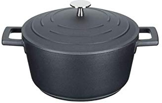 KitchenCraft EF594 MasterClass Cast Aluminium Casserole Dish, 2.5L