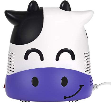 Maclean PR-810 Inhalator Inhaliergerät Set für Kinder und Erwachsene Vernebler Inhalation (Kuh)