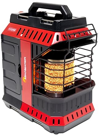 Mr. Heater MH11BFLEX Portable Propane Heater, Red