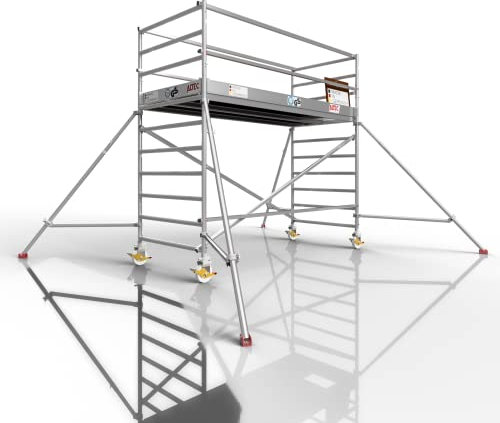 ALTEC AluLight 2.0 400 XXL | AH 4 m | Breite 135 cm | Länge 3,0 m | Profigerüst | Baugerüst