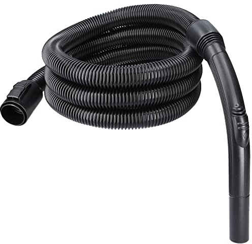 McFilter 2-5m div Längen Saugschlauch kompatibel mit Kärcher Staubsauger | Passend für Kärcher Serie A WD1 WD2 WD3 WD4 WD5 WD6 WD7 und DS Nass- & Trockensauger. Inkl. Handgriff als Ersatzschlauch, 4m