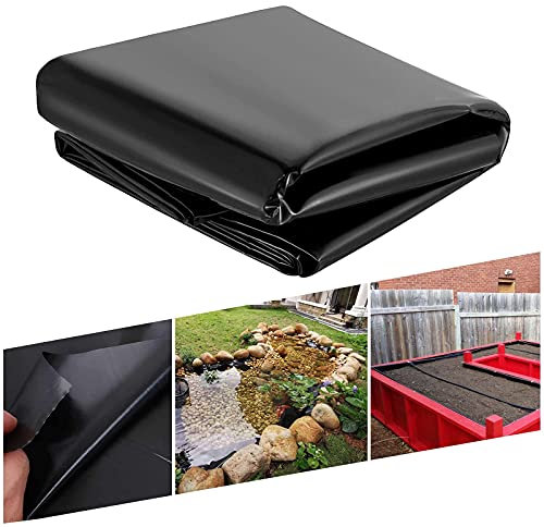 Hanghaijia Doublure à étang 10x10ft Doublure Petite étang Doublure Pance sous-Couche et Doublure 7.9mil Épaissement Koi Pond Doublure Doublures de Bassin Préforme / 52 Tailles/durables/imperméables