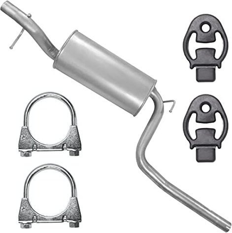 Mitteltopf Auspuff Mittelschalldämpfer für Ford Focus 1 I MK1 1.6i