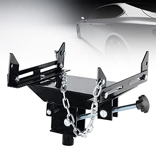Ejoyous 0,5 Tonnen Getriebeheber Adapter, Verstellbarer Wagenheber Getriebeheber Auto Einstellbar Boden Jack Getriebe Jack Adapter Werkstattheber Adapter für Getriebeheber