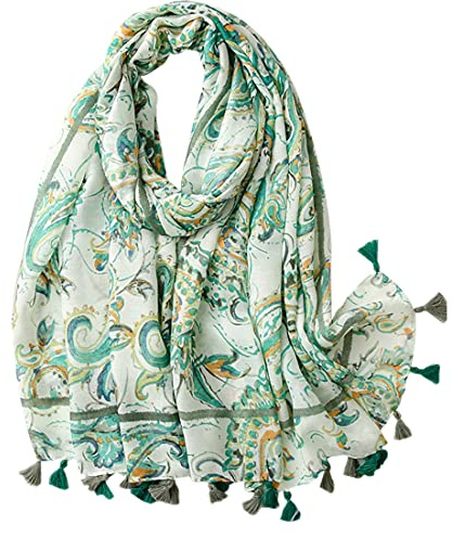 FAIRYGATE Schal Leopardenmuster Damen Schals & Tücher für Frauen Großer Tuch in Vielen Schönen Farben Tierdruck XXL Stole Personalisierte Geschenke 0081