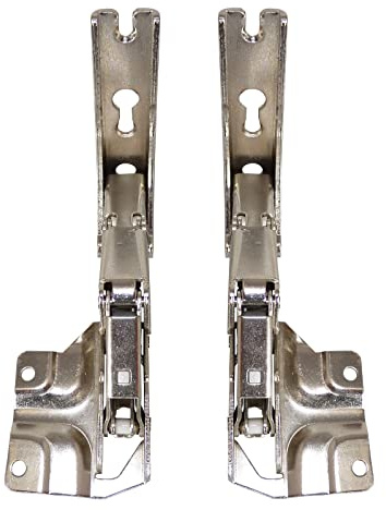 Place4parts Compatible Pair of Integrated Fridge Freezer Hinges for NEFF K4316X4GB/04 K4316X7GB/01 G4344X6GB/05 K4316X7GB/03