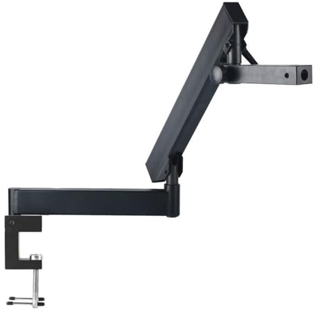 Microscope bracket Microscope Folding Bracket Stereomicroscope Rocker Bracket Band Clamp Microscope Bracket (Color : Without bracket)