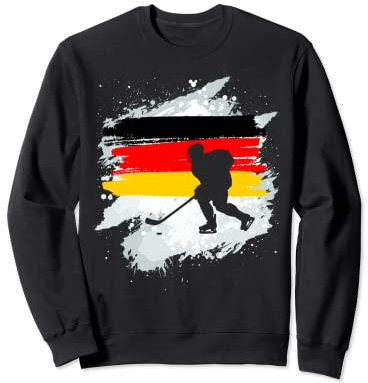 Eishockey Sportler aus Deutschland Sweatshirt
