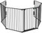 vounot® Barrière de Sécurité Pliable GRANDE VERSION 3.6M Barrière de protection cheminée 6 panneaux Pré-assemblé