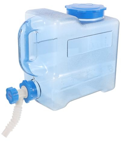 HONMEET Wasserkrug Mit Großem Fassungsvermögen Auslaufsicherer Wasserbeutel Wassereimer Für Outdoor-camping Campingzubehör Wasserbehälter Mit Wasserhahn Notwasservorrat