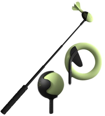 Phrower De Tennis De Tennis - Lancement De Grenade Automatique, Jouet De Tennis Interactif | Jouer Mains Libres, Bâton De Lancement Avec Poignée Anti-Slip Rétractable, Lanceur De Balle De Tennis Pour