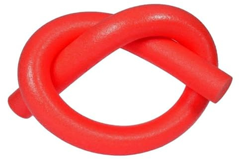 Garden Mile Pool Noodle Red 152cm Extra Long Swimming Noodle Pool Floaties Durable Foam Tube Swimming Noodles For Kids And Adults Bright And Colourful Pool Noodles Swim Toys Foam Noodles For Crafts