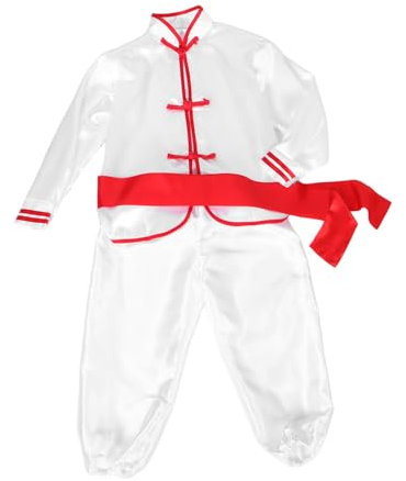 BESPORTBLE Kung-fu-uniform Für Junge Mädchen Übungskleidung Klassisches Design Atmungsaktiver Stoff Langlebige Verarbeitung Für Kurse Und Kulturelle Veranstaltungen