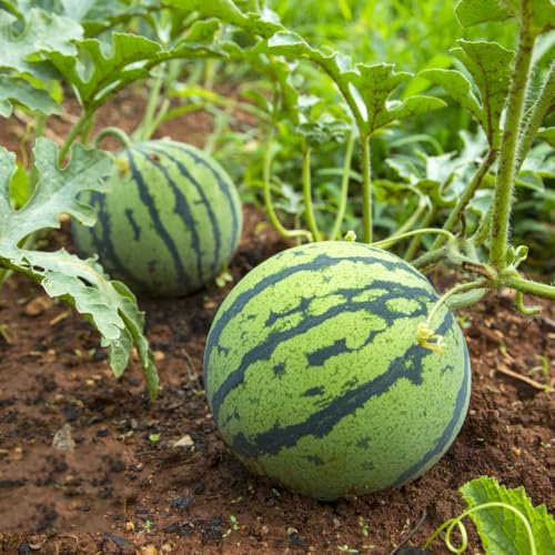 Wassermelone, bio seltene Citrullus lanatus, Melonen nachhaltige geschenke topfpflanzen draußen winterhart pflanzensamen geschenk 80Samen