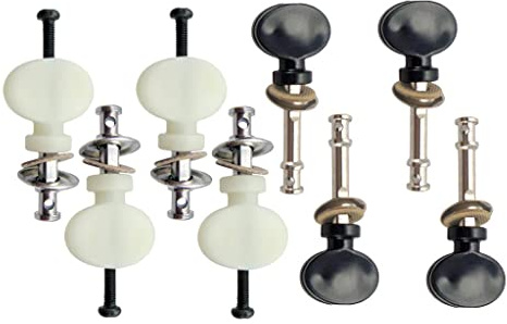 Durable 8 Stücke Ukulele Saiten Tuning Pegs Tuner DIY Ukulele Zubehör 4L