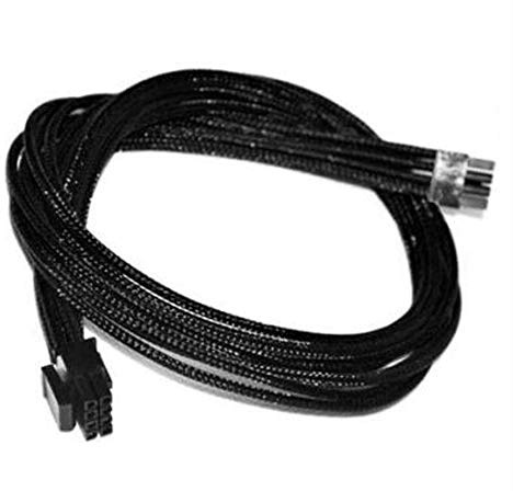 Gintai Replacement Power Supply Cable with Black Sleeves for EVGA 8 Pin Silverstone Coolermaster Seasonic Corsair