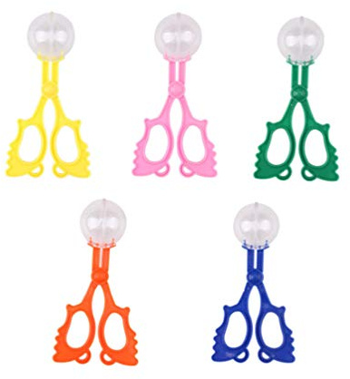5st Schaufelball Zange Insektenfänger Feinmotorische Werkzeuge Outdoor Explorer Set Clamp Insekten Fangen Scheren Insekten-abenteuerset Fehlerfänger Pinzette Handlich Clip Kind