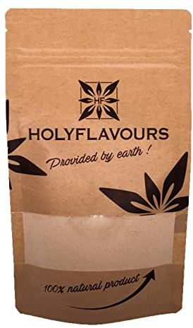 Holyflavours | Flohsamenschalen Pulver | Bio-zertifiziert | 100 Gramm | Natürliches Superfood