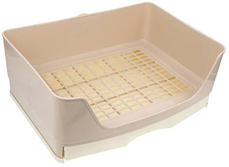 VILLCASE Einstreu Für Kleintiere Töpfchen Box Toilette- Exlarge Bunny T?pfchen WC mit Schublade WC Pet Pan für Meerschweinchen Chinchilla Ferret Tier Bettwäsche Übergröße Schubladenschrank
