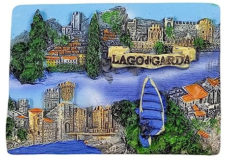 Milan Venedig Gardasee Italien Kühlschrank Magnet 3D Reise Souvenir Kühlschrank Dekoration Magnetaufkleber Craft Collection