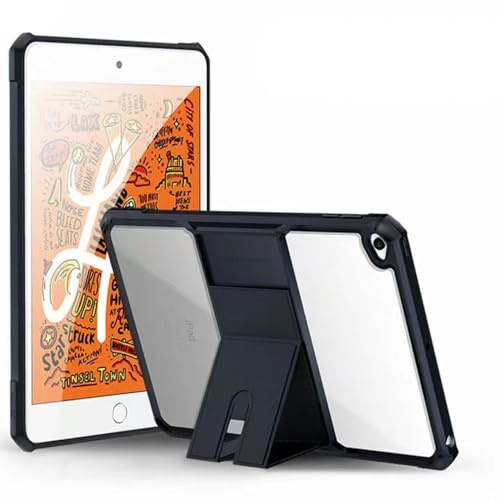 TECHGEAR Tough Case for Apple iPad Mini 5 / Mini 4 Premium Slim Hybrid Tough Rugged Protective Bumper Case With Stand, Heavy Duty Protection with Clear Back