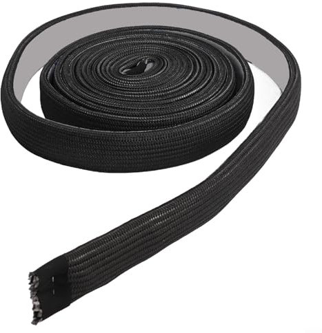 Solaughguy Guarnizione sigillante per grill, kit di ricambio per guarnizione in rete metallica per barbecue in fibra di vetro da 150 pollici, kit di guarnizioni in rete metallica, resistente al calore