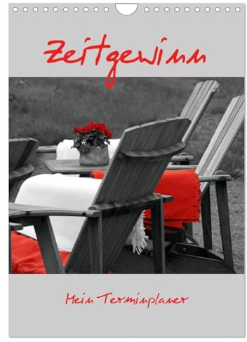 Zeitgewinn (Wandkalender 2026 DIN A4 hoch), CALVENDO Monatskalender: Terminkalender für die ganze Familie (CALVENDO Natur)