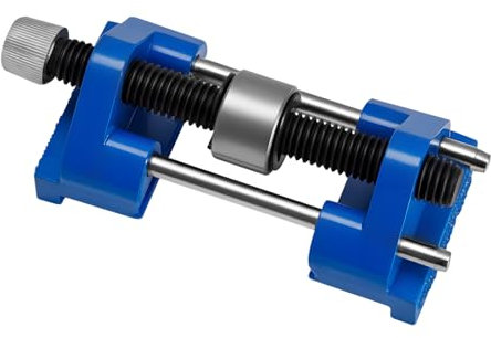 Trintion Diamond Sharpening Stone Set with Honing Guide 400/1000 Grit Double-Sided Whetstone Non-Slip Base & Angle Fixer for Kitchen Knives Chisels Planes and Scissors (Blue Honing Guide Off-Center)