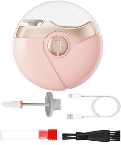Tagliaunghie Automatico Manicure Unghie Piedi Portatile Silenziosa | Rifinitore Unghie Ricaricabile 2 Velocità Sicuro Per Adulti Senior Donne Uomini Anziani