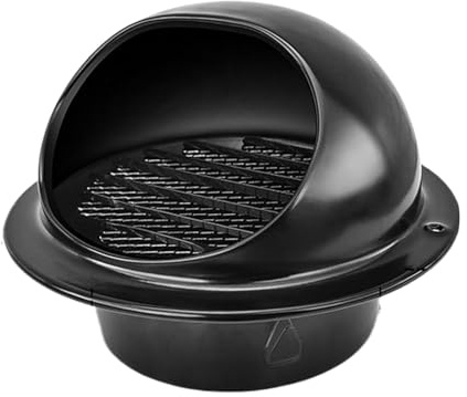 Acunny Grilles De Soubassement | Grille De Soubassement 10/15cm Avec Grille Moustiquaire Intégrée | Connecteur De Tuyau Pour Séchoir Pièce Extérieure Salle De Bain Entrepôt Plafond Abri Mur Chambre