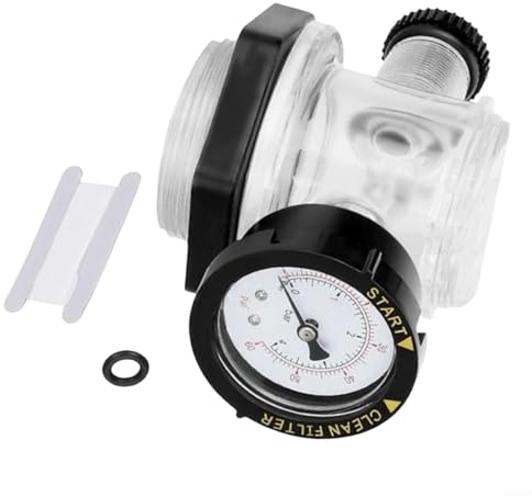EXTRWORY Vanne de libération d'air manuelle 273564Z avec manomètre pour Pentair TR100C TR140C pour filtre à sable TRITON C-3 Accessoires pour l'entretien de la maison et du jardin