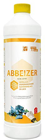 Furth Chemie, Flüssig-Abbeizer, Farb- und Lack-Entferner für Holz, Metall, Beton, 1L