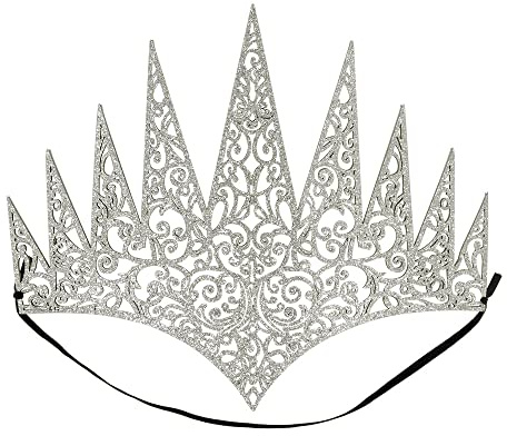 Boland 44087 – Krondrottning, med gummiband, diadem, tillbehör, isprinsessa, prinsessa, temafest, karneval