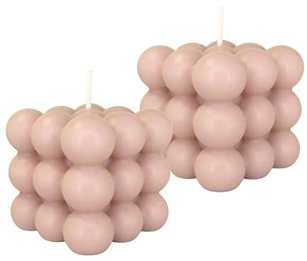 candlery. | Bubble Candle | Rapswachs | Vegan&Handmade | Design-Kerzen | Made in Germany | Kerzenmanufakur aus dem Münsterland (2, Rose)