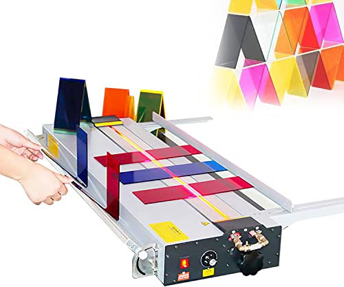 UIBAO Machine à Cintrer Acrylique Plieuse Plastique Chaud 1000W Cintreuse pour Acrylique,Plastique,PVC,Panneau Organique et Divers Matériaux Thermoplastiques,Largeur de Chauffage : 65cm,110V