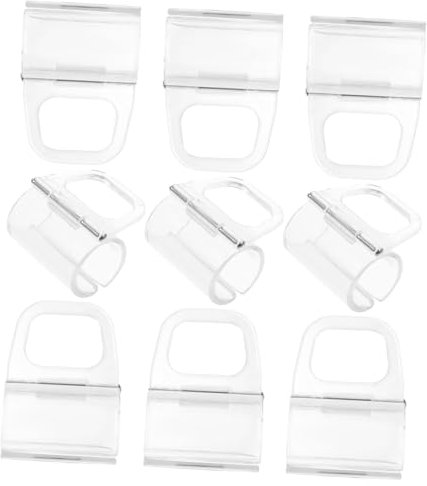 Zerodeko Robuster Langlebiger Abs-Kunststoff-zugschnurgriff Für 15–20mm Stange Ersatzgriff Für Fensterrollos Leicht Und Komfortabel