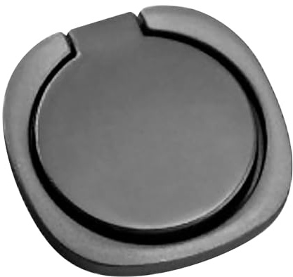Shurzzesj Anillo de agarre para funda de teléfono, agarre ultrafino para gimnasio, rotación de 360 grados, magnética, multiuso, ajustable de 180 grados, accesorios para teléfonos inteligentes para